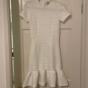 Opening Ceremony white bodycon dress. Size S. NWT.